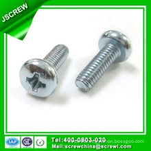 Blue Zinc Carbon Steel Machine Screw